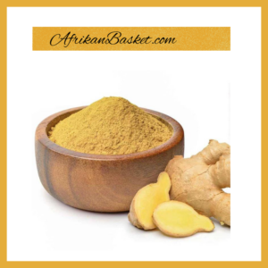 African Grounded Ginger Powder - 50g, Pure & Natural InDiluted or Mixed African Local Ginger