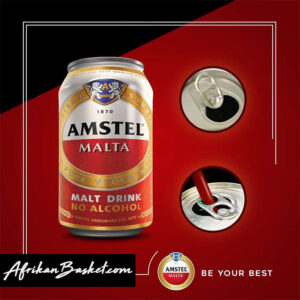 Amstel Malta Non-Alcoholic Malt Drink - 330ml Can