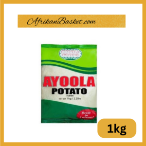 Ayoola Potato Flour 1Kg - Pure Nigerian Potato Flakes Flour