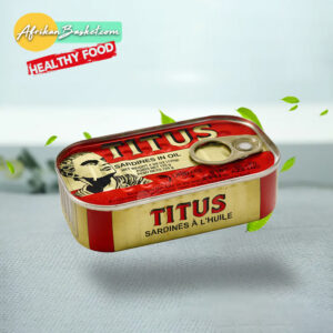 Titus Sardines - 125g, Sardines In Vegetable Oil. Use as Spread, Meal Sauce & Frying 