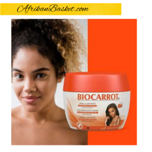 Bio Carrot Lighting Body Cream Cup - 300ml with Carrot Oil