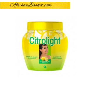 Citrolight Lightening Beauty Cream - 300ml, with Lemon Extracts Lemon Color Cup 
