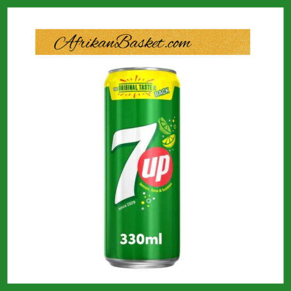 7UP Carbonated Can Drink -330ml