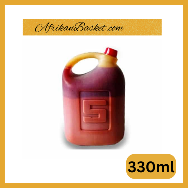 African Palm Oil 330ml - Pure Undiluted Nigerian Red Oil