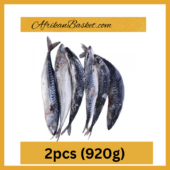 African Titus Fish (Mackerel) 920g, 2pcs - Nigerian