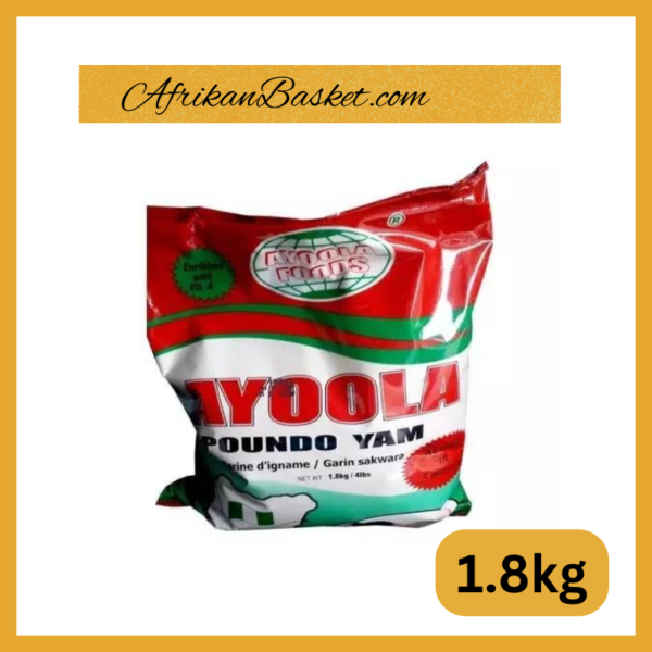 Ayoola Poundo Yam 1.8Kg - Yam Flour - Poundo
