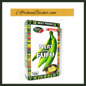 Neat Plantain Fufu - 700g - By Neat Foods, Instant & Pure Ghana Ethnic Foods