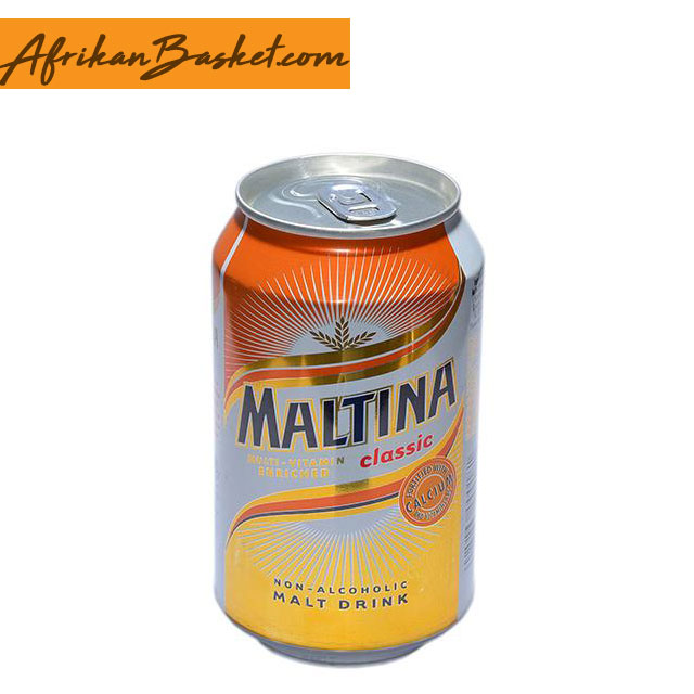 Maltina Classic Non-Alcoholic Malt Drink - 330ml Can