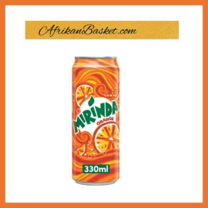 Mirinda Orange Carbonated Can Drink - 330 ml