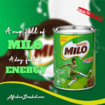 Nestle Milo Choco & Cocoa Powder Beverage - Africa 450g Tin