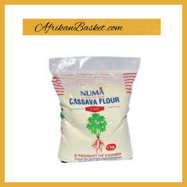 Numa Fine Cassava Flour 1Kg - Product Of Uganda