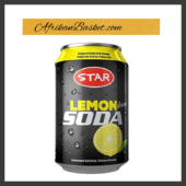 Star Lemon Soda Carbonated Can Drink