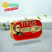 Titus Sardines - 125g, Sardines In Vegetable Oil. Use as Spread, Meal Sauce & Frying