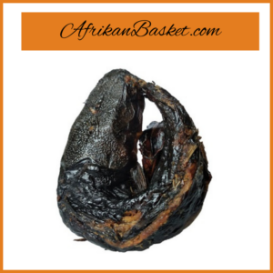 African Dried Fish 125g, Black Color Smoked / Dried Nigerian Titus Fish