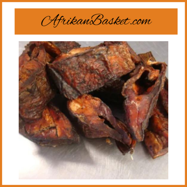 African Dried Fish 200g, Black Color Smoked / Dried Nigerian Titus Fish