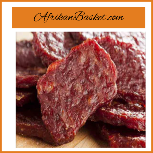 African Dried Goat Meat 500g - Native West African Dried Goat Meat