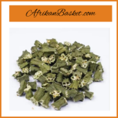 African Dried Okro (Vegetable) - 70 gram
