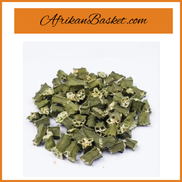 African Dried Okro (Vegetable) - 70 gram