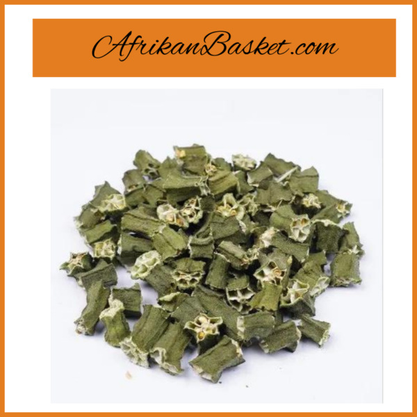 African Dried Okro (Vegetable) - 70 gram