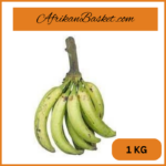 African Fresh Unripe Plantain 1kg - Diabetic Suppressant Meal