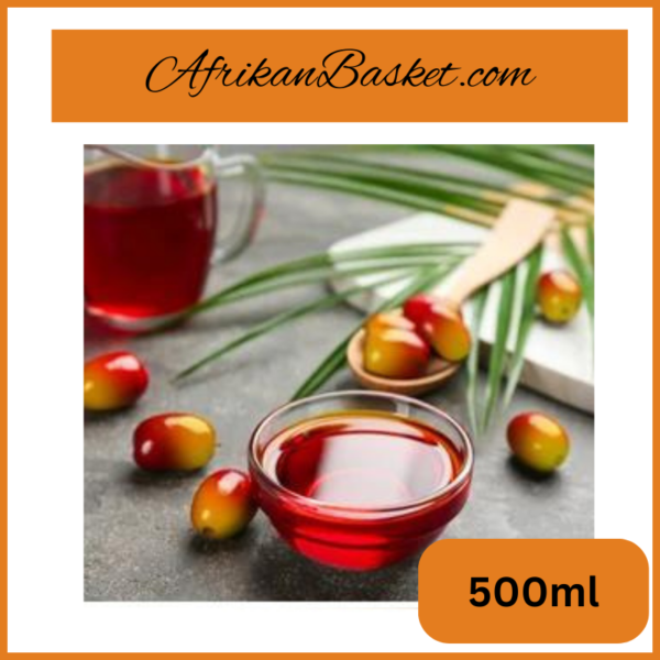 African Palm Oil 500ml - Pure Undiluted Nigerian Red Oil