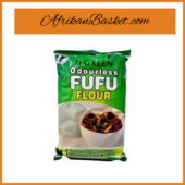 African Odourless Fufu 1 Kg - Ethnic Food West African Swallows