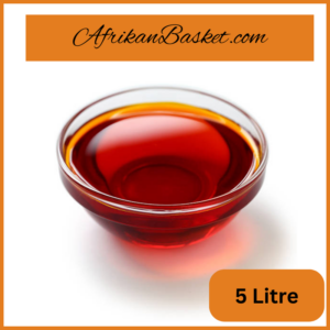 African Palm Oil 5 Litre - Pure Undiluted Nigerian Red Oil 