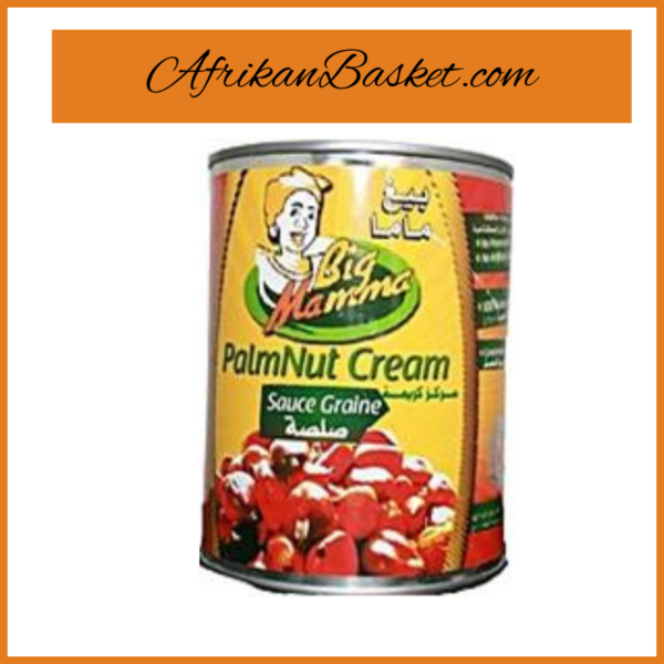 Big Mama Palm Nut Cream / Paste Big - 400g, Pure African Palm Nut Paste