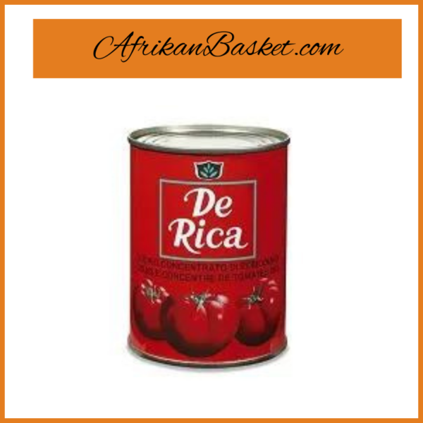 De Rica Tin Tomatoes 400gram - Made in Africa