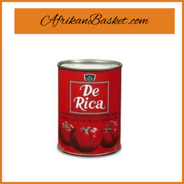 De Rica Tin Tomatoes 400gram - Made in Africa