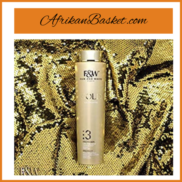 Fair & White Gold Ultimate 3: Proteger, Protect Rejuvenating Moisture Lotion 500ml, F&W Gold Clarifying Products