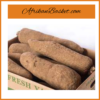 Native African Yam Tubers - West African Ethnic Tubers, 20kg Carton