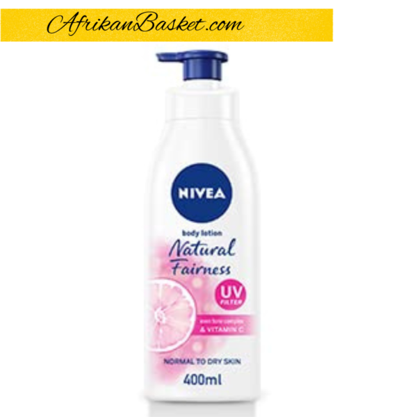 Nivea Natural Fairness Lotion Perfect & Radiant Even-toned For all Skin Types - 400ml