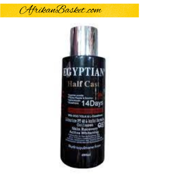 Purec Egyptian Secret 14 Days Half Cast Face & Body Lotion 400ml - Skin Recovery Active Whitening