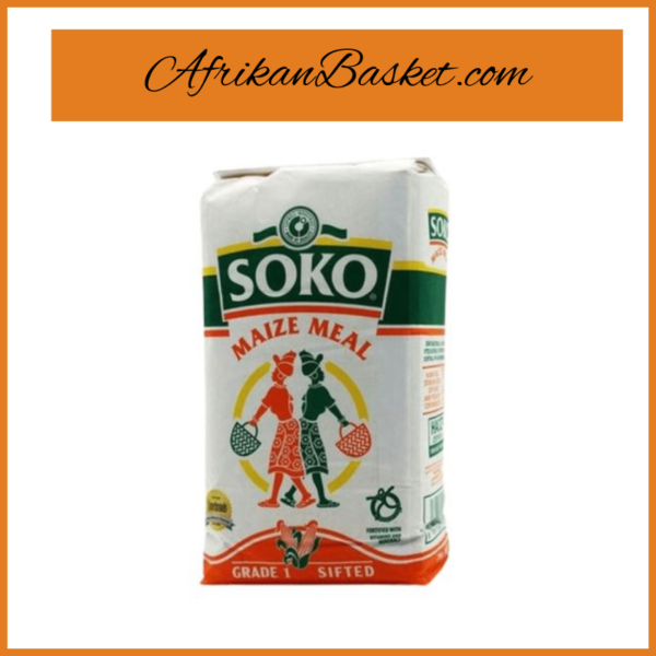 Soko Maize Meal 1kg - Ethnic East African Foods
