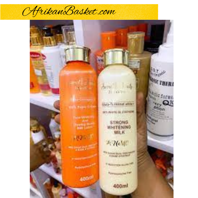 Secret Beauty Gluta Terminal White+ Lotion 400ml - Strong Whitening, Milk Color