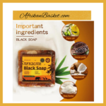 African Black Soap 150G - Native Handmade African Soap, With Healing & Nourishing Natural African Roots And Herbs