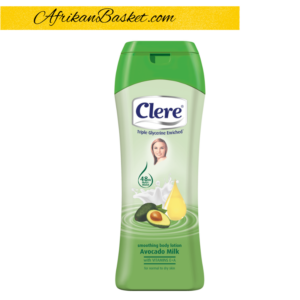 Clere Triple Glycerine Enriched Smoothing Avocado Milk Body Lotion Bottle - 400ml | Body Lotion, Moisturiser & Scrub | Skincare