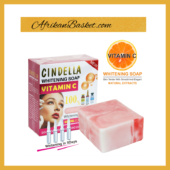 Cindella Whitening Soap - 200G, With Vitamin C & Natural Extracts, Whitens In 5 Days