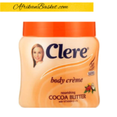 Clere Body Cream - 300ml with Nourishing Cocoa Butter & Vitamin E+A