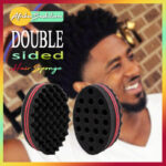 Double Sided Barber Hair Sponge For Dreads Locking Twists Coil Afro Curl Wave. Original - African DredLocks