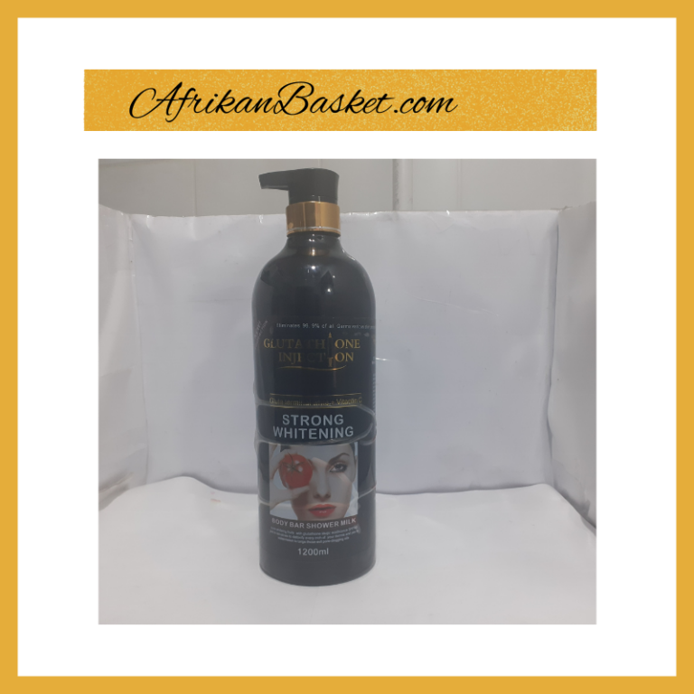 GEL DE DOUCHE ULTRA BLANCHISSANT  GLUTA ONE INJECTION  STRONG  GOMMANT EXFOLIANT SOIGNES LES IMPERFECTIONS 500ML
