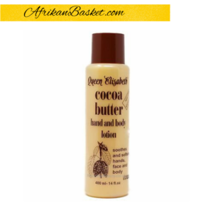 Queen Elizabeth Cocoa Butter Lotion - 400ml, Hand & Body Lotion