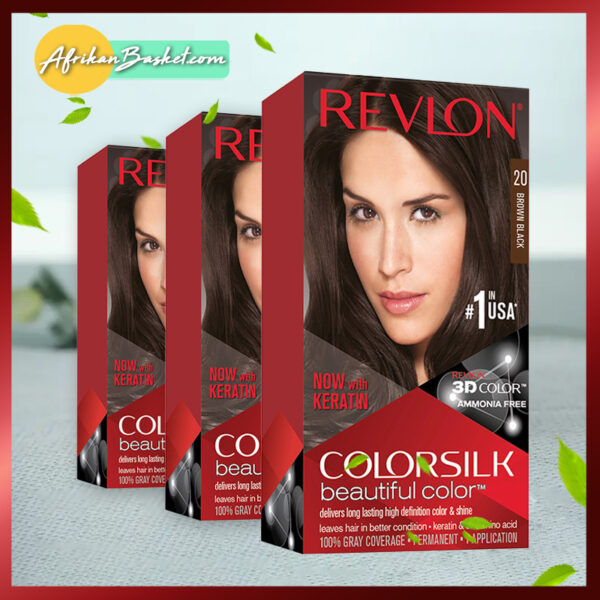 Revlon Hair Dye Color 20 - Revlon Colorsilk Beautiful Color 20 Lasting Hair Color Quality
