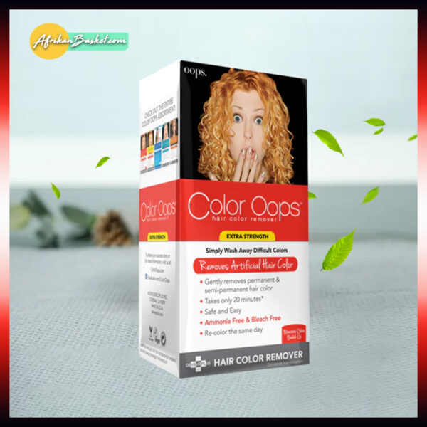 Color Oops White Bleach Dye Remover - Extra Strength, Artificial Hair Color Remover in 30 mins