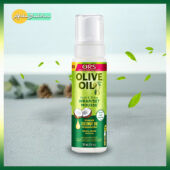 ORS Olive Oil Wrap Set Mouse - 207ml, Infused with Coconut Oil For Restorative Shine, Defines Curls & Twist Outs
