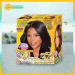 Profectiv Mega Growth No-Lye Relaxer Kit Regular 4 Touch-Ups - Complete 4 Application Hair System Kit