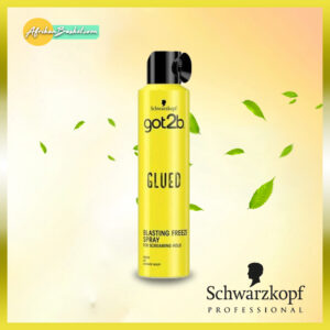 Schwarzkopf got2b Glued Blasting Freeze Spray - 300ml - For Screaming Hair Hold, Adhesive Original