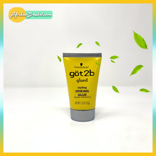 Schwarzkopf got2b Glued Styling Spiking Glue - 35g (1.25 oz) - Water Resistant Hair Glue, Adhesive Original