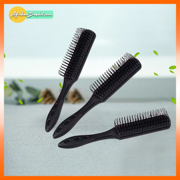 Afro Hair Brush - Rubber Hair Brush For Blacks, Afro Hair Style